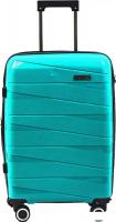 Чемодан-спиннер Pride РР-201 (M, бирюзовый)