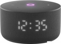 Умная колонка Яндекс Станция Мини 3 с часами (черный)