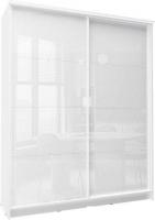 Шкаф-купе Stolline Байкал-2 2-х дверный СТЛ.268.12 (белый/белый глянец)