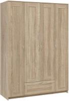 Шкаф распашной Mio Tesoro Сириус 4-х створчатый 1 ящик 2.02.01.490.3 (дуб сонома)