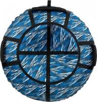 Тюбинг Hubster SnowDream Glamour S Молнии 100см во9018-2 (синий)