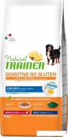 Сухой корм для собак Trainer Natural Sensitive No Gluten Medium&Maxi Adult с яйцом 12 кг