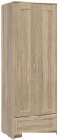 Шкаф распашной Mio Tesoro Сириус 2-х створчатый 1 ящик 2.02.01.470.3 (дуб сонома)