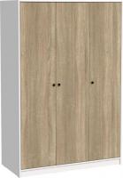 Шкаф распашной Mio Tesoro Мини 3 двери 2.07.01.040.13 (белый/сонома)