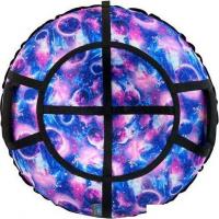 Тюбинг Hubster SnowDream Glamour S Космос 90см во6675-2 (фиолетовый)