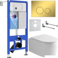 Унитаз подвесной Roxen StounFix Dual Fresh 968254