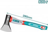 Топор плотницкий Total THAX061800