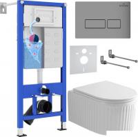 Унитаз подвесной Roxen StounFix Dual Fresh 968214