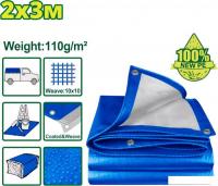 Тент Dyllu DTTQ1823 2x3 м 110 г/м2 (синий)