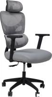 Офисное кресло AksHome Pascal (ткань/сетка, серый)