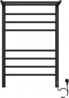 Полотенцесушитель TERMINUS Аврора КС П8 500x800 с полкой quick touch (RAL9005 матовый)