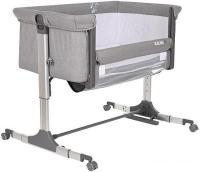 Приставная детская кроватка Pituso Kalma de Lux AP 806 (серый)