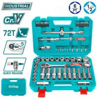 Универсальный набор инструментов Total THT121602 (62 предмета)