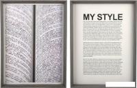 Модульная картина Вещицы My style Sof-11 (2шт, черный)