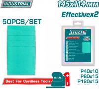 Набор шлифлистов Total TAC145115 (50 шт)