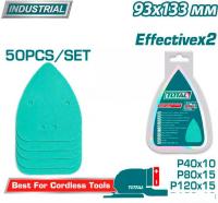 Набор шлифлистов Total TAC931331 (50 шт)