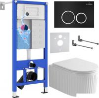 Унитаз подвесной Roxen StounFix Dual Fresh 968231