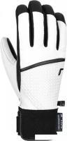 Горнолыжные перчатки Reusch Mara R-TEX XT 6231209-1031 (р-р 7, White/Pied De Poule)