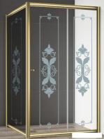 Душевая стенка Cezares GIUBILEO-100-FIX-CP-G-L