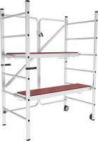 Лестница-помост Новая высота вышка-тура NV 2460 2460206 (2х6 ступеней)