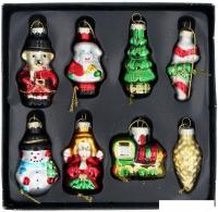 Елочная игрушка Gisela Graham All Glass 1746 (8 шт)