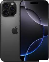 Смартфон Apple iPhone 16 Pro Max Dual eSim 256GB (черный титан)