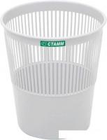 Корзина для бумаг Стамм КР22 (серый)