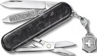 Мультитул Victorinox Classic Brilliant Carbon 0.6221.90 (черный/серебристый)