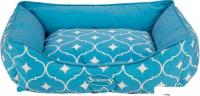 Лежак Scruffs Casablanca с бортиками 90 см (синий)