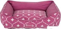 Лежак Scruffs Casablanca с бортиками 90 см (сиреневый)