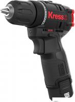 Ударная дрель-шуруповерт Kress KUC12 (2 АКБ, кейс)