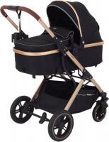 Универсальная коляска Rant Basic Pulsar Gold RA160 (2 в 1, black)