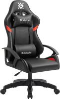 Игровое (геймерское) кресло Defender Sharm (черный/красный)
