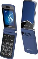 Кнопочный телефон Maxvi E11 (темно-синий)