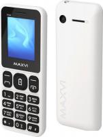 Кнопочный телефон Maxvi P99 (белый)