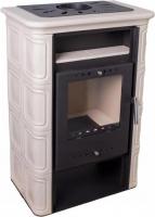 Свободностоящая печь-камин Nordflam Vera Cappuccino