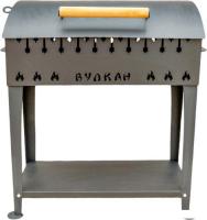 Мангал для дачи Вулкан Гриль XL 5 мм