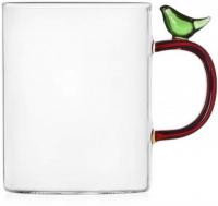 Кружка Ichendorf Milano Birds 09352327 (зеленая птица)