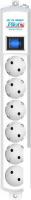 Сетевой фильтр Pilot S (7 м, 6 розеток, белый)