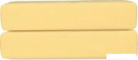 Постельное белье Tkano Essential TK24-FS0030 на резинке (светло-желтый)