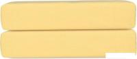 Постельное белье Tkano Essential TK24-FS0029 на резинке (светло-желтый)