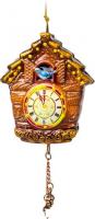 Елочная игрушка Грай Часы с кукушкой ЕГ-51
