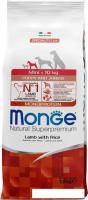 Сухой корм для собак Monge Speciality Line Monoprotein с ягненком и рисом 7.5 кг