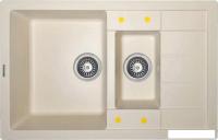 Кухонная мойка Ecoshtein Rechteck 781.5 (капучино)