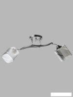 Спот Aitin Pro НПБ 02-2х60-101 6039/2 (черный/хром)