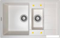 Кухонная мойка Ecoshtein Rechteck 781.5 (латте)