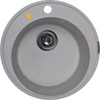 Кухонная мойка Ecoshtein Kreis 500 (серый шелк)