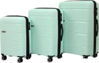 Комплект чемоданов Pride РР-203 (3шт, мятный)