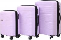 Комплект чемоданов Pride РР-203 (3шт, сиреневый)