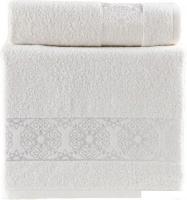 Набор полотенец Two Dolphins Gozo 11810 (2 шт, в коробке, кремовый)